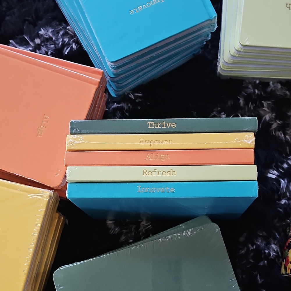 Colorful Motivational Notebooks Set